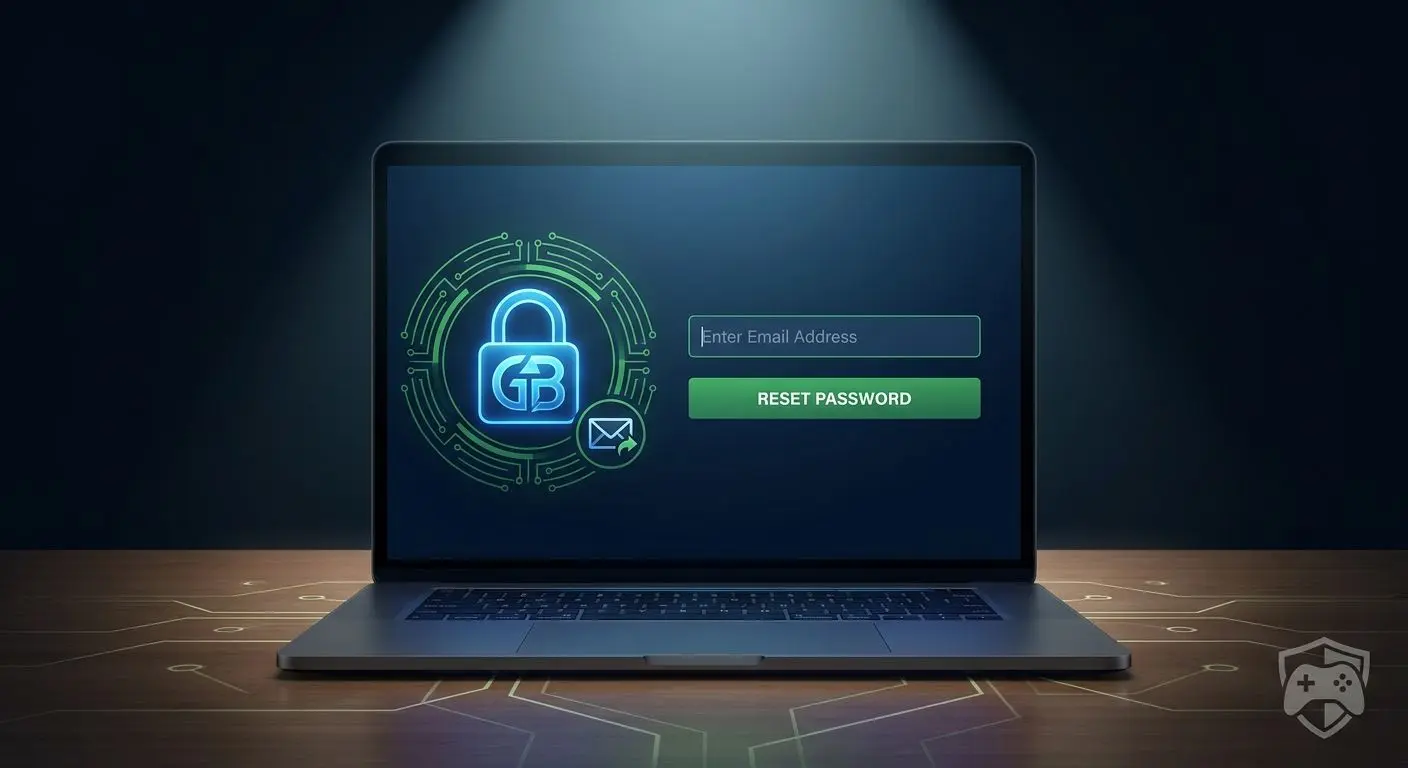 Recupero password Bwin IT in modo sicuro Schermata di recupero password con icona lucchetto e invio email sicuro