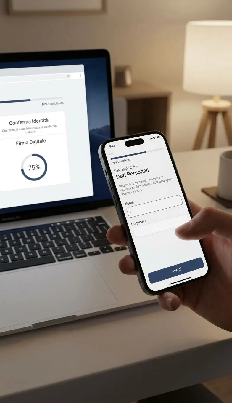 Schermata registrazione e attivazione conto per bonus Bwin