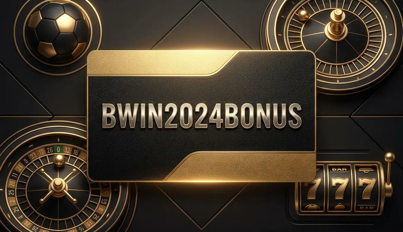 Illustrazione codice promo bwin con icone sport e casinò